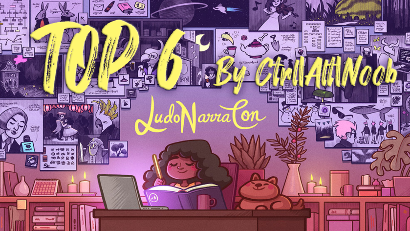 LudoNarraCon 2020 – 6 Indie Narrative Games to Watch out&nbsp;for